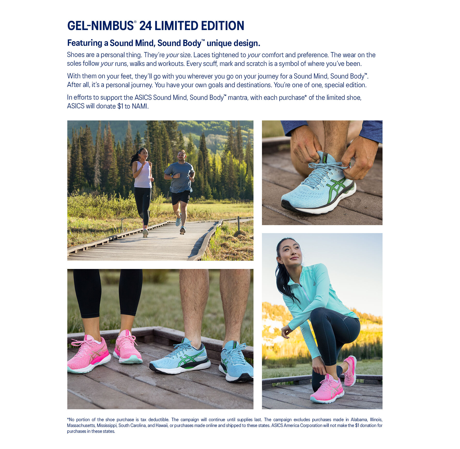 Men's GEL-NIMBUS 24 LIMITED EDITION | Arctic Sky/Cilantro | Running Shoes |  ASICS