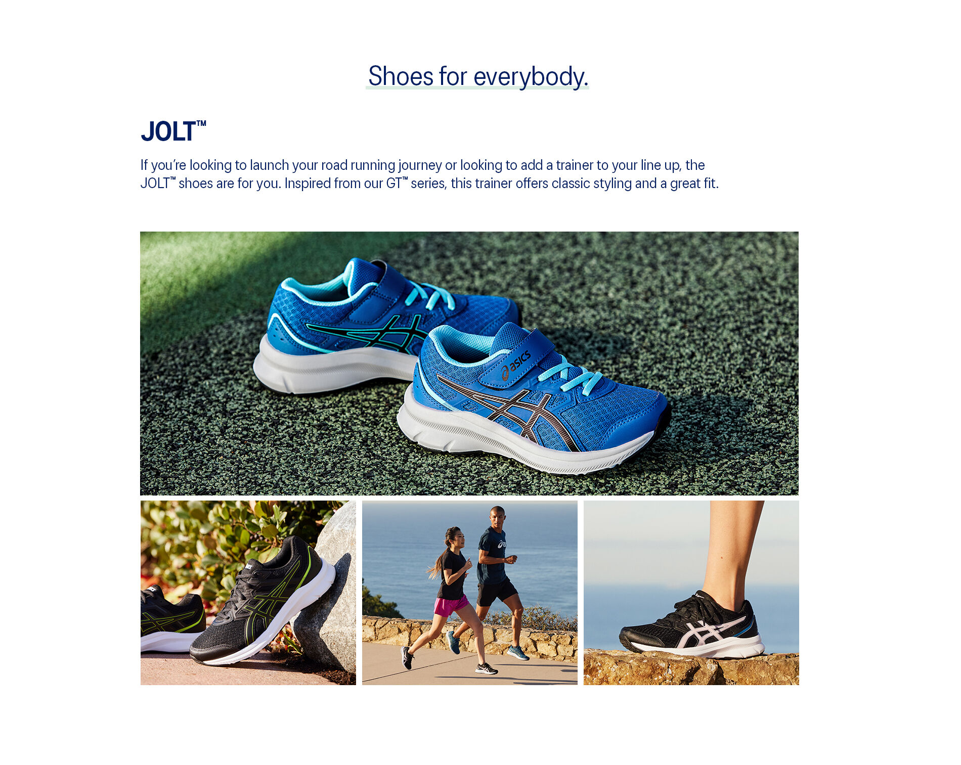 Women's JOLT 3 | Black/Hot Pink | Running Shoes | ASICS
