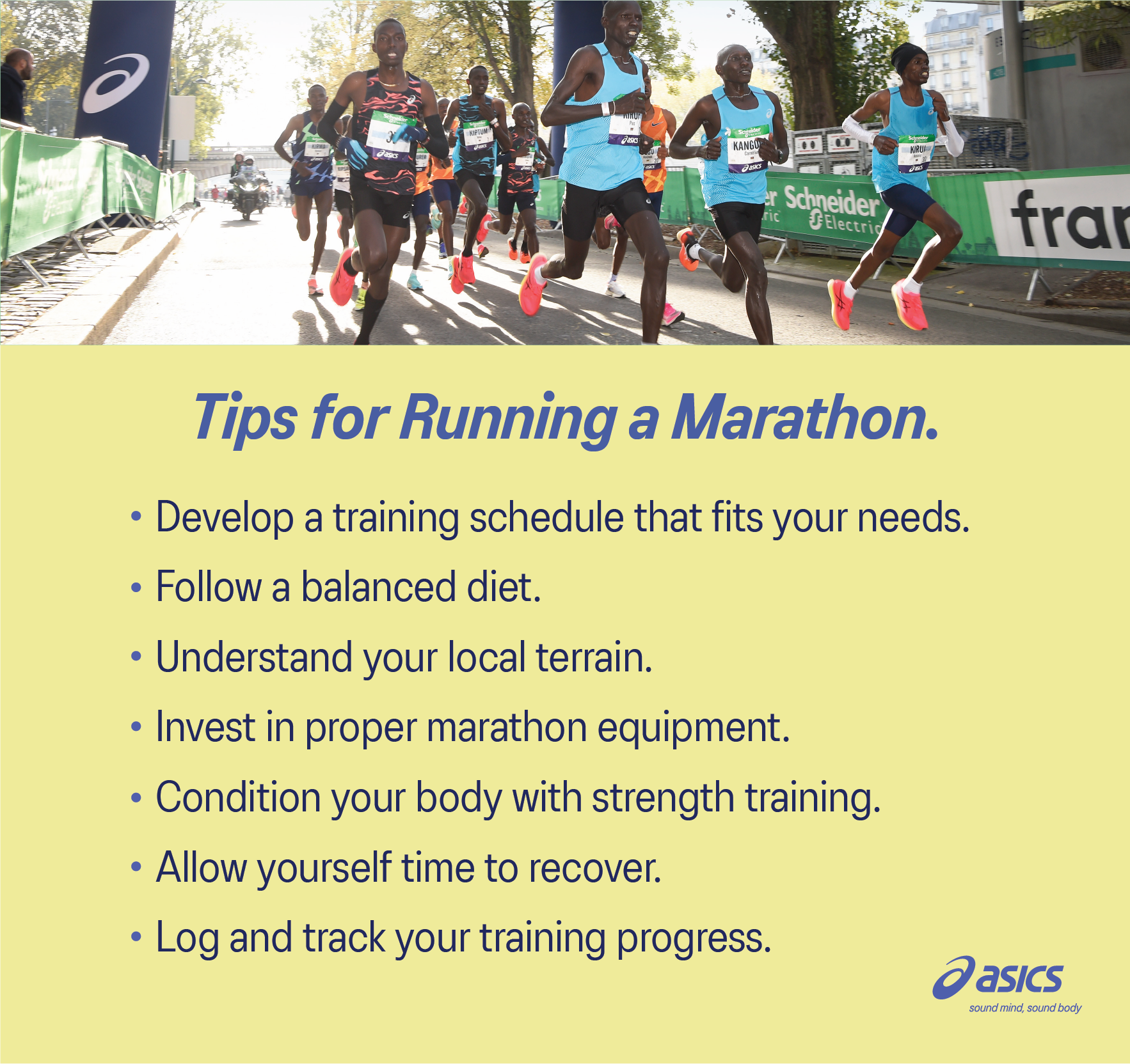 Marathon Running & Training Tips | ASICS