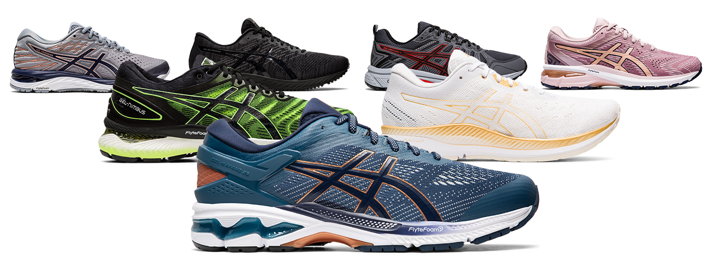 best cushioned asics running shoes